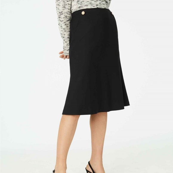 NWT Club Monaco Black Borrem Skirt 00 - Picture 2 of 6